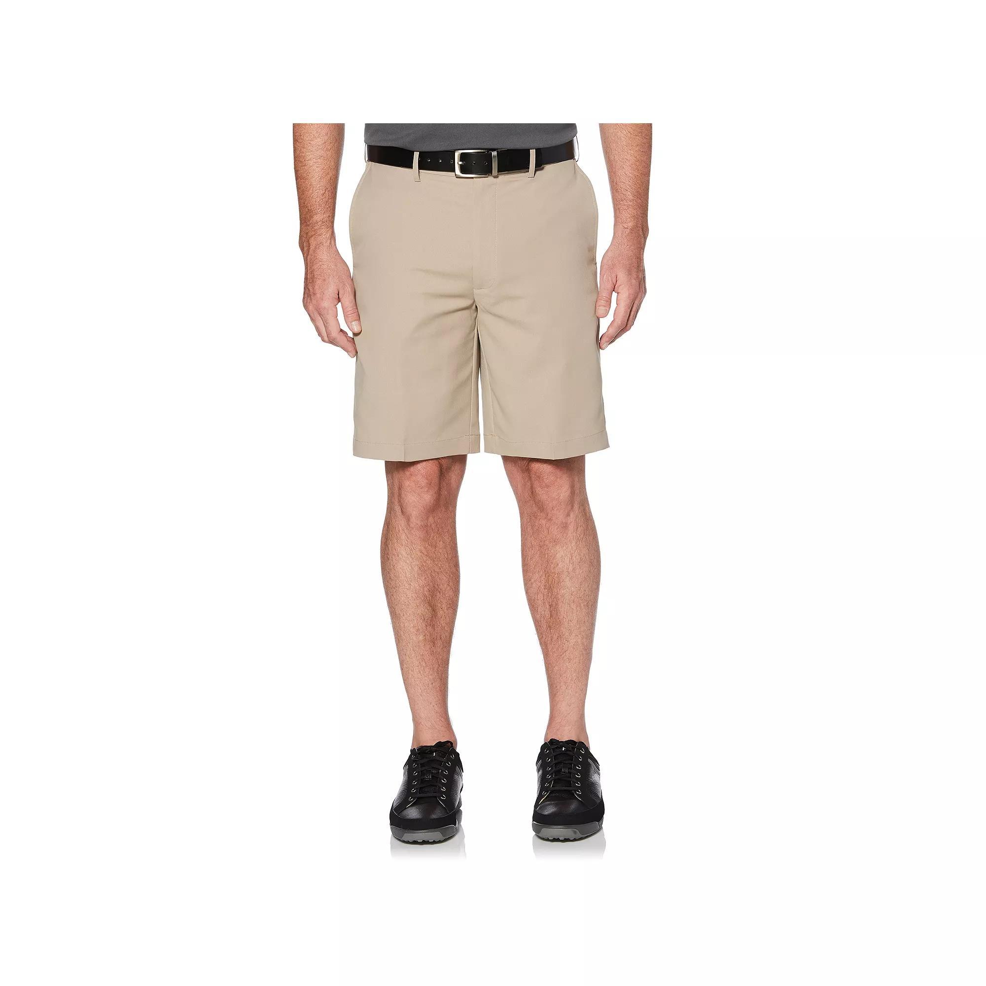 Men's Grand Slam 9" Expandable Waistband Performance Golf Shorts, Size: 34, Sleet Product Image