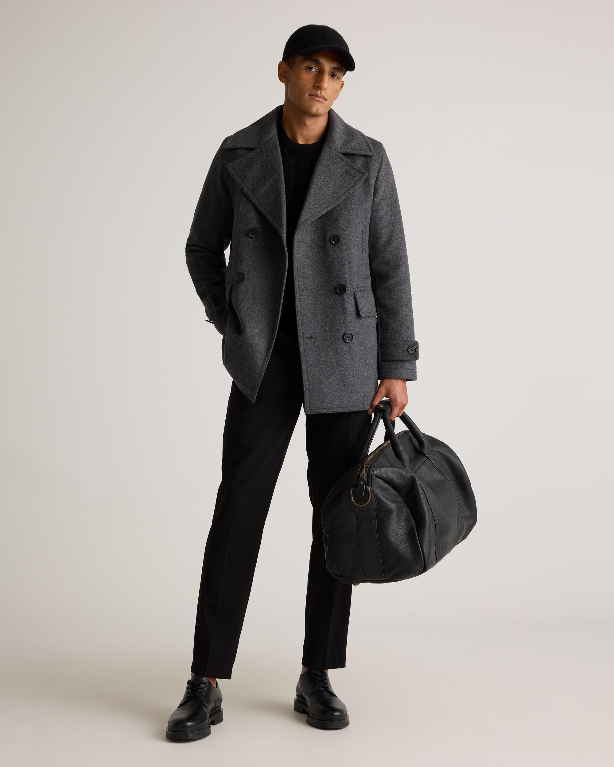 Quince | Men's Italian Wool Peacoat Wool/Nylon Product Image