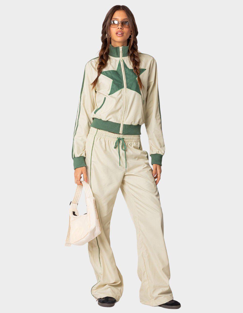 EDIKTED Superstar Nylon Track Pants Product Image