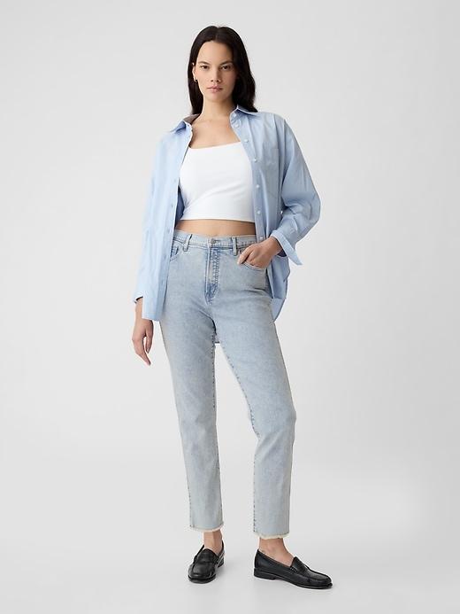 High Rise Vintage Slim Jeans Product Image