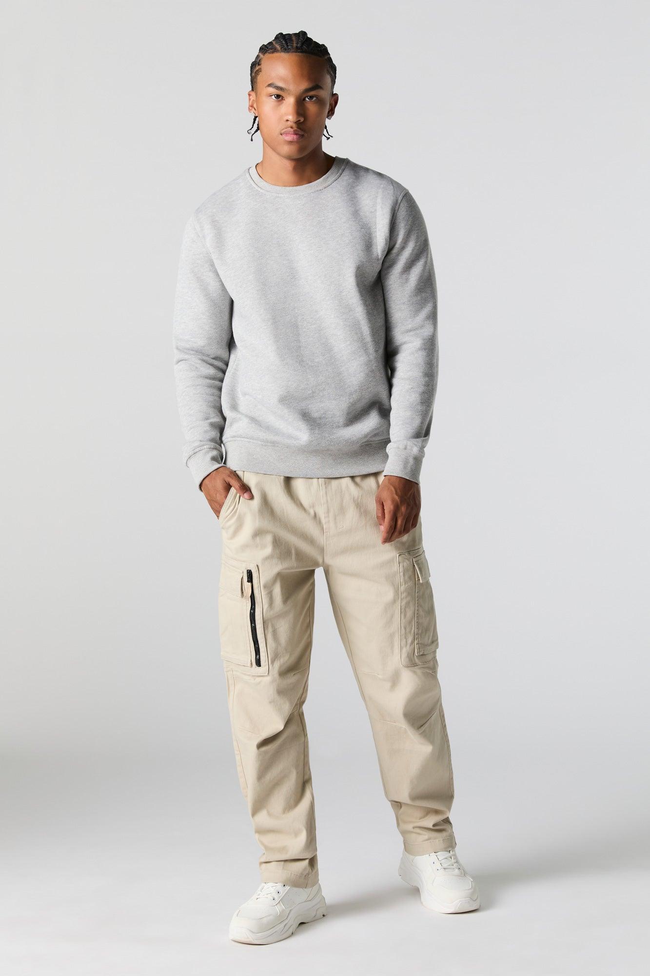 Zip Pocket Drawstring Cargo Pant Male Product Image