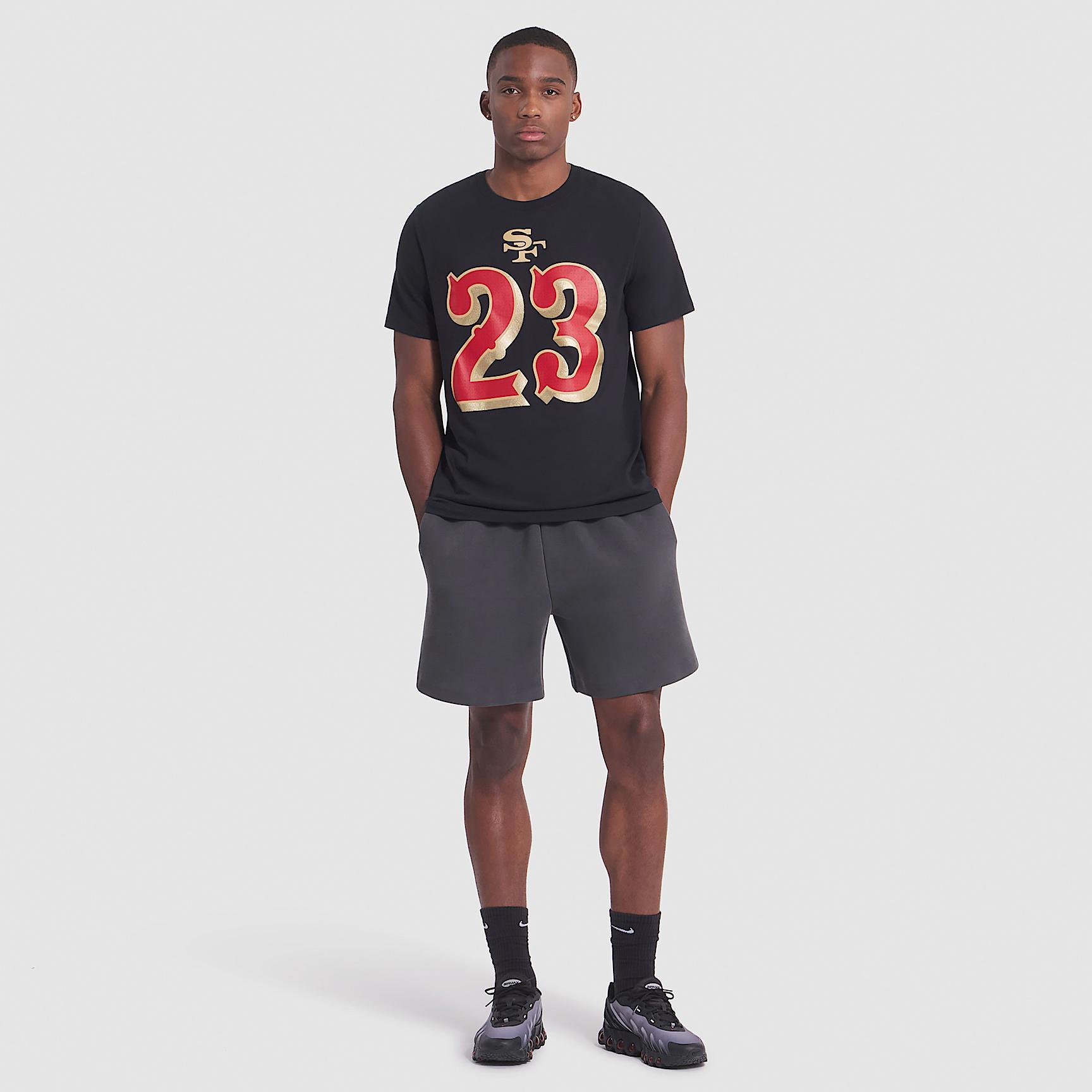 Christian McCaffrey San Francisco 49ers Rivalries Collection Men's Nike NFL T-Shirt Product Image