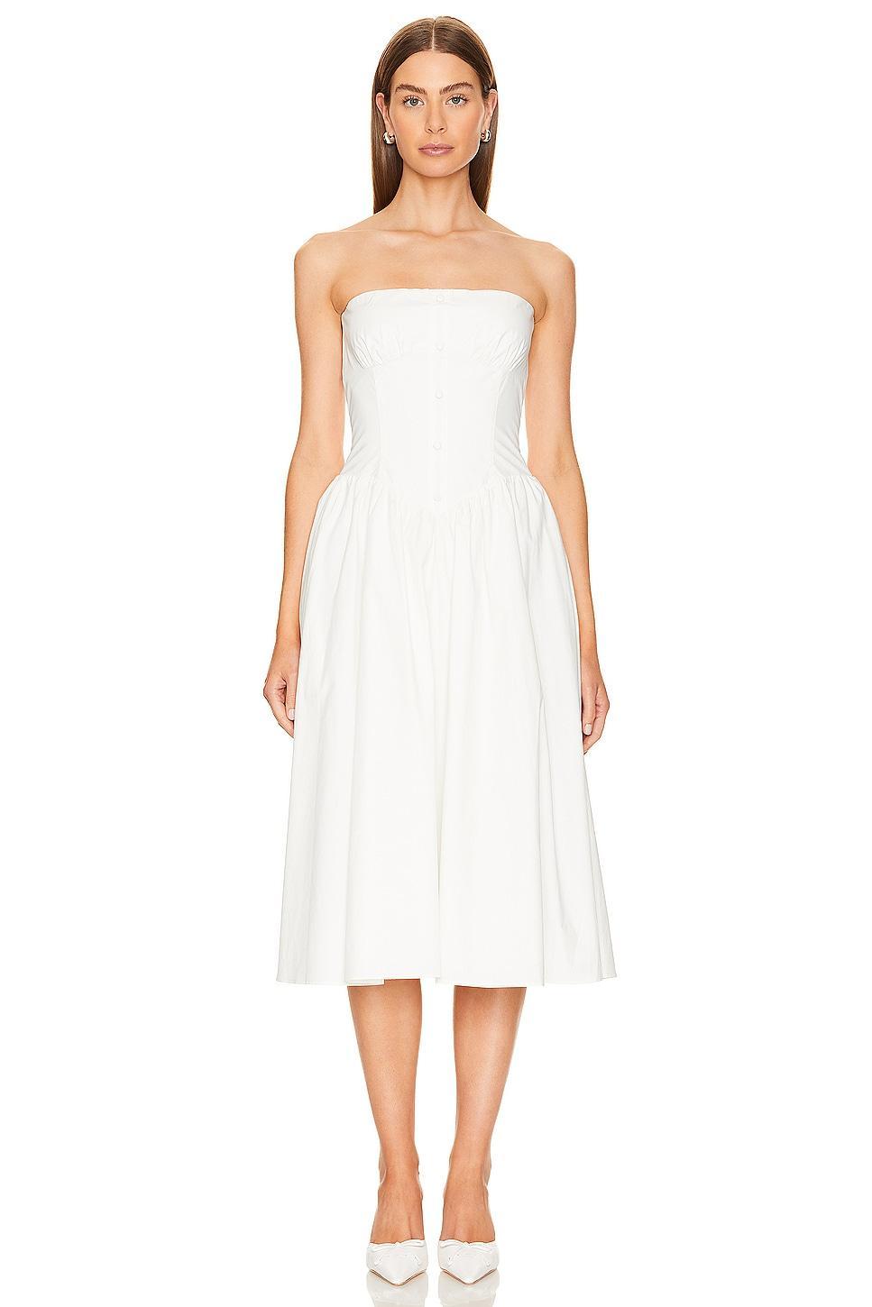 Strapless Holland Dress Amanda Uprichard Product Image