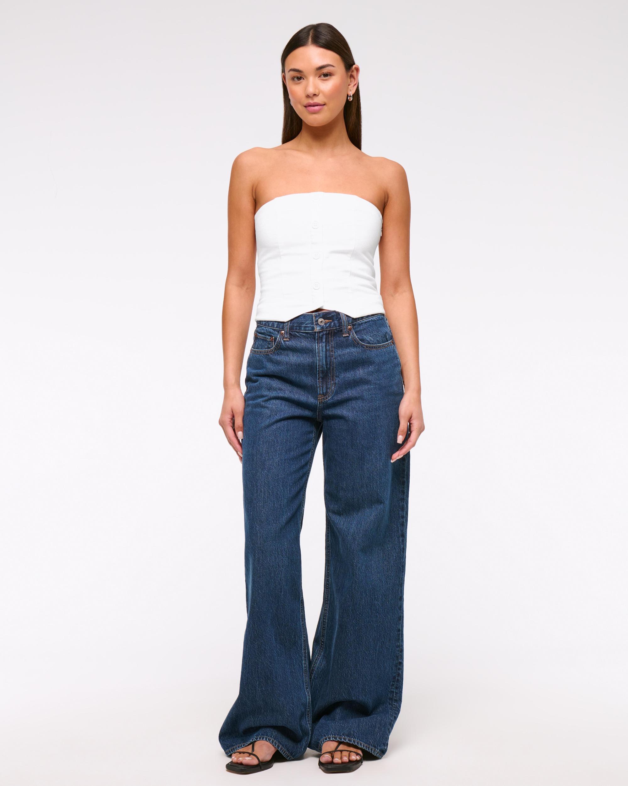 Strapless Cropped Vest Top Product Image