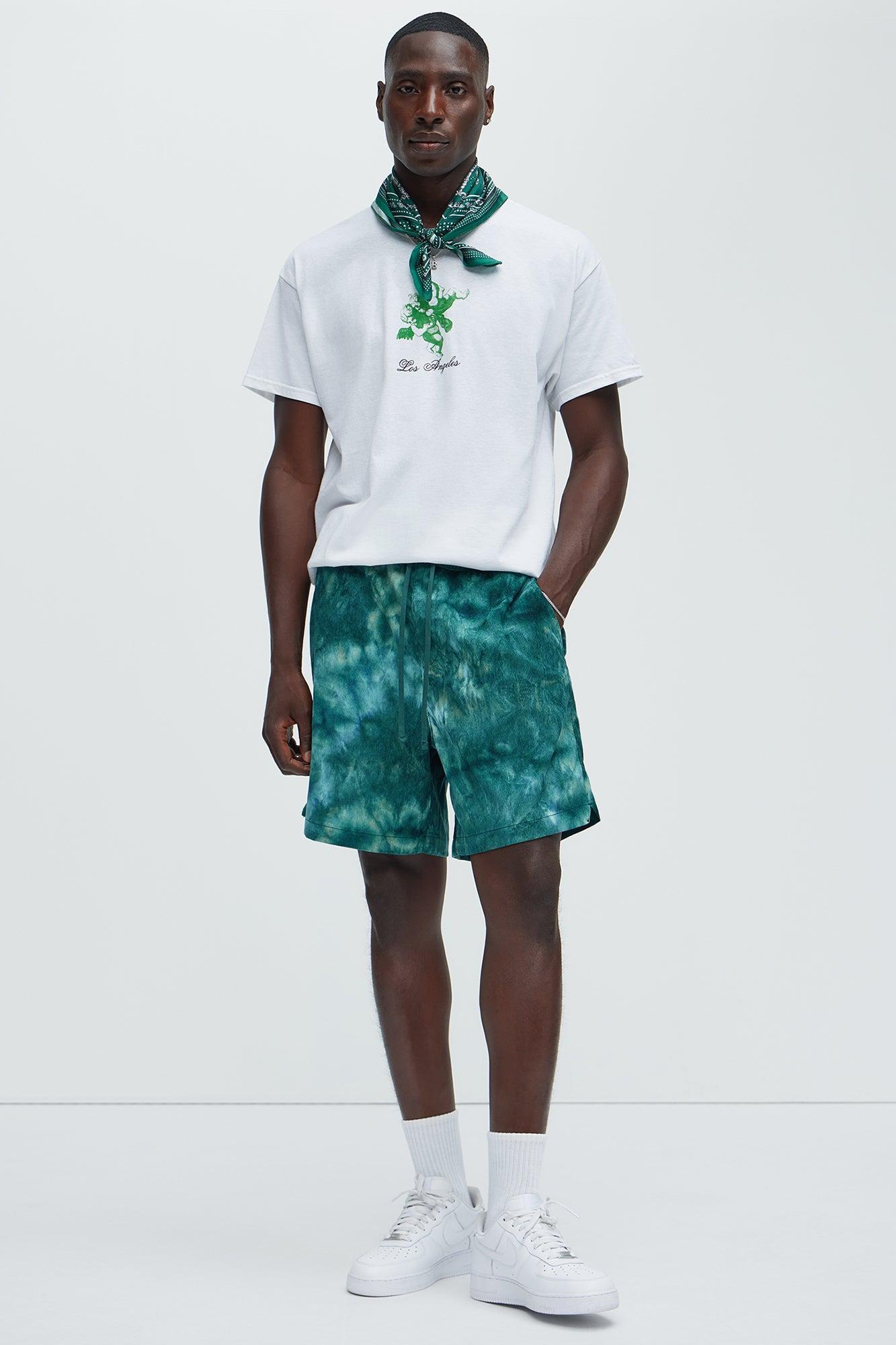 Clark Relaxed Shorts - Green Product Image