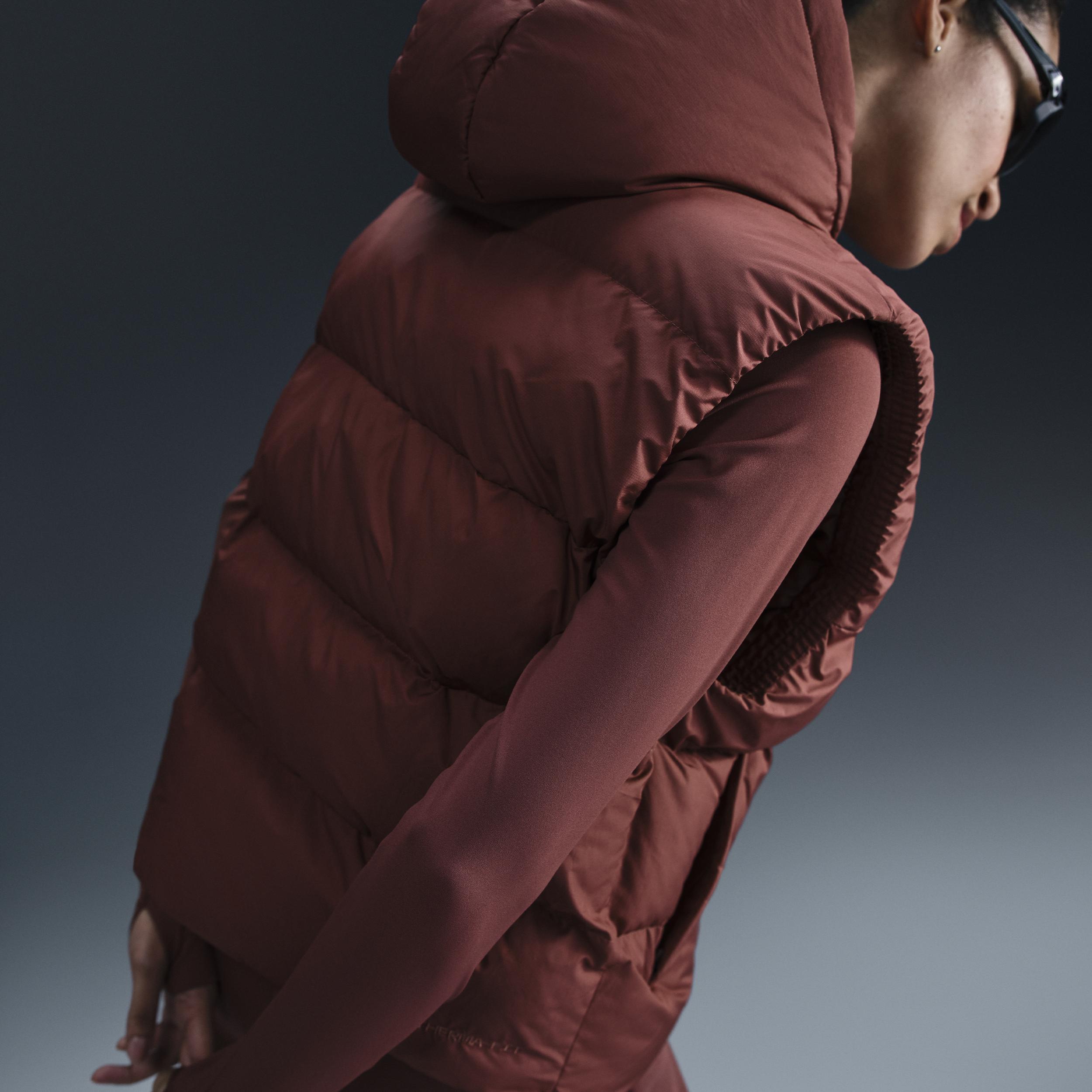 Women's Nike Sportswear Metro Puffer Therma-FIT Loose Hooded Vest Product Image