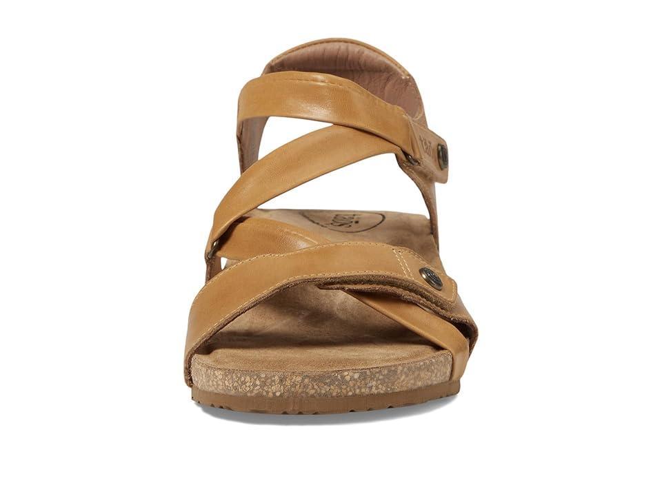 Taos Footwear Universe Banded Leather Wedge Sandals Product Image