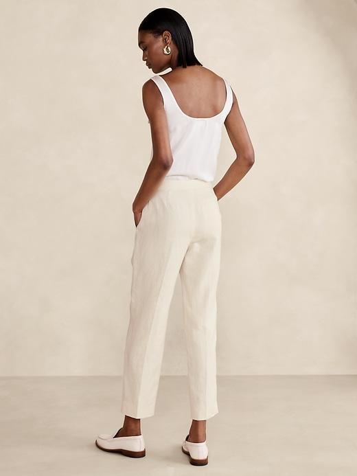 Lina Slim Linen Pant Product Image
