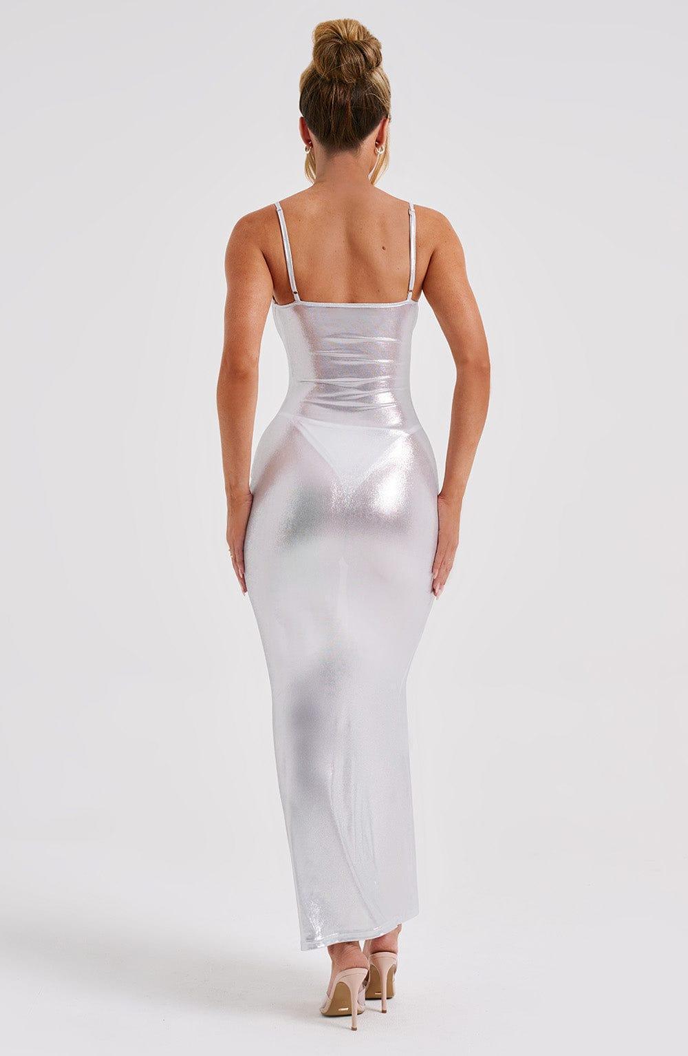 Kyranni Maxi Dress - Silver Product Image