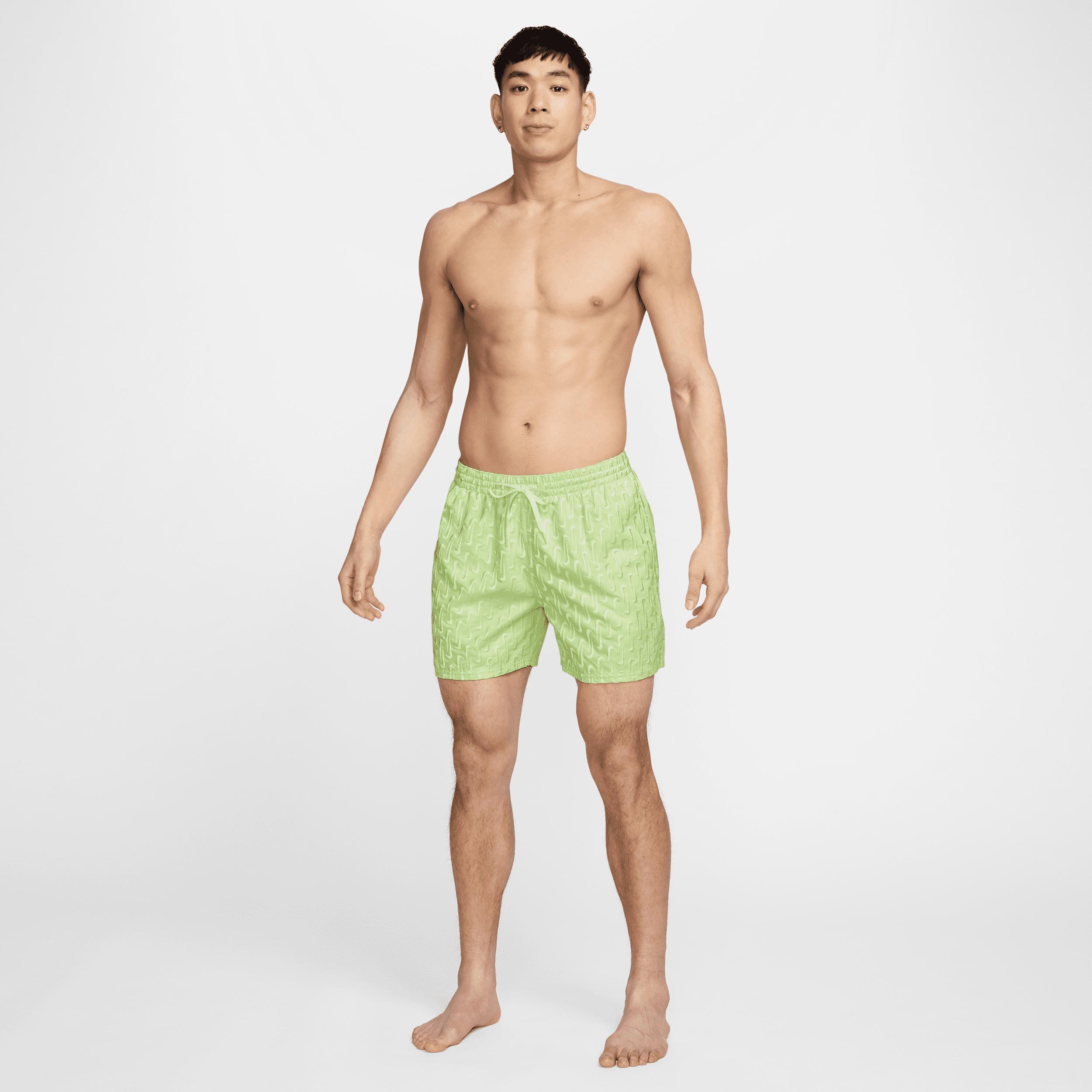 Nike Men's Swim Breaker Swoosh logo Link 5" Fully Lined Volley Shorts Product Image