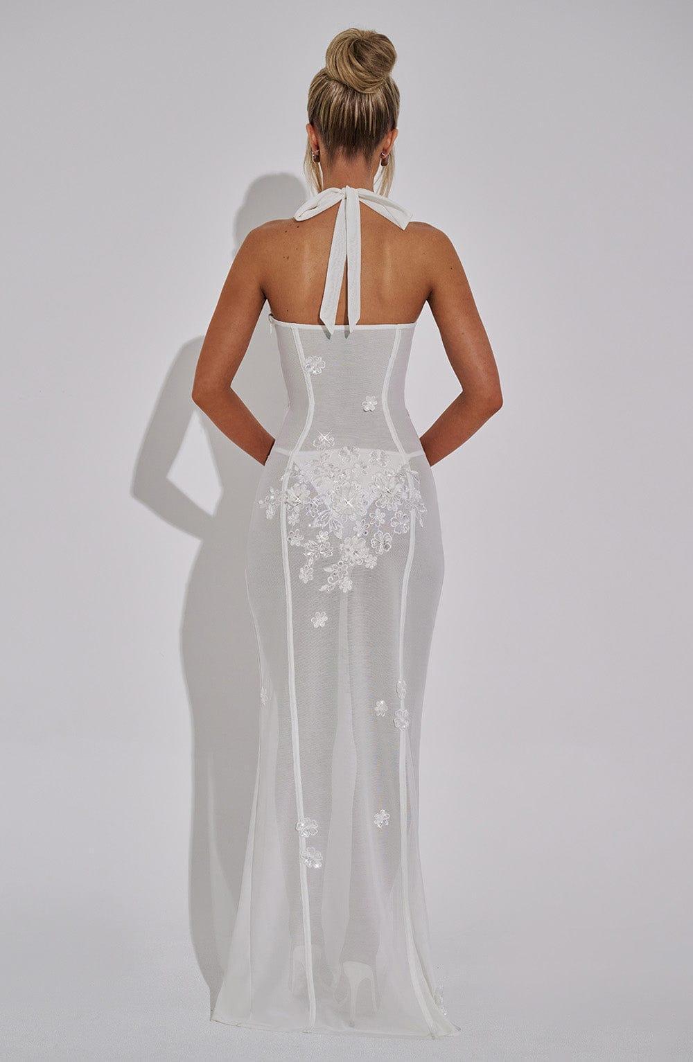Jacqueline Maxi Dress - Ivory Product Image