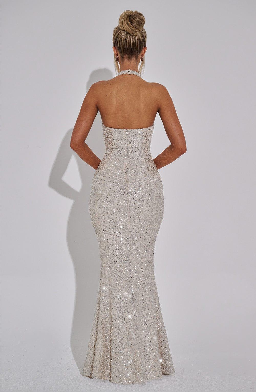Odette Maxi Dress - Champagne Product Image
