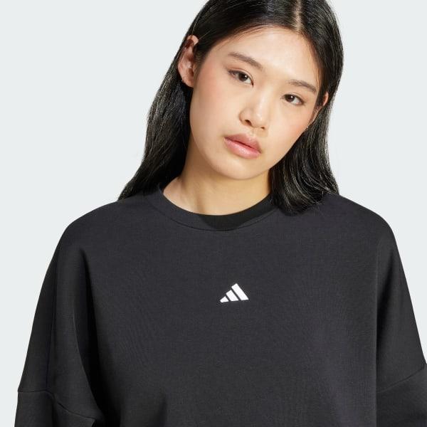 Womens adidas Essentials Small Logo Feel Cozy Sportswear Sweatshirt Product Image