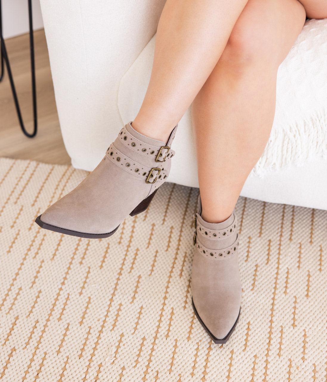 Elsa Leather Ankle Boot in Tan (Online Exclusive) Product Image