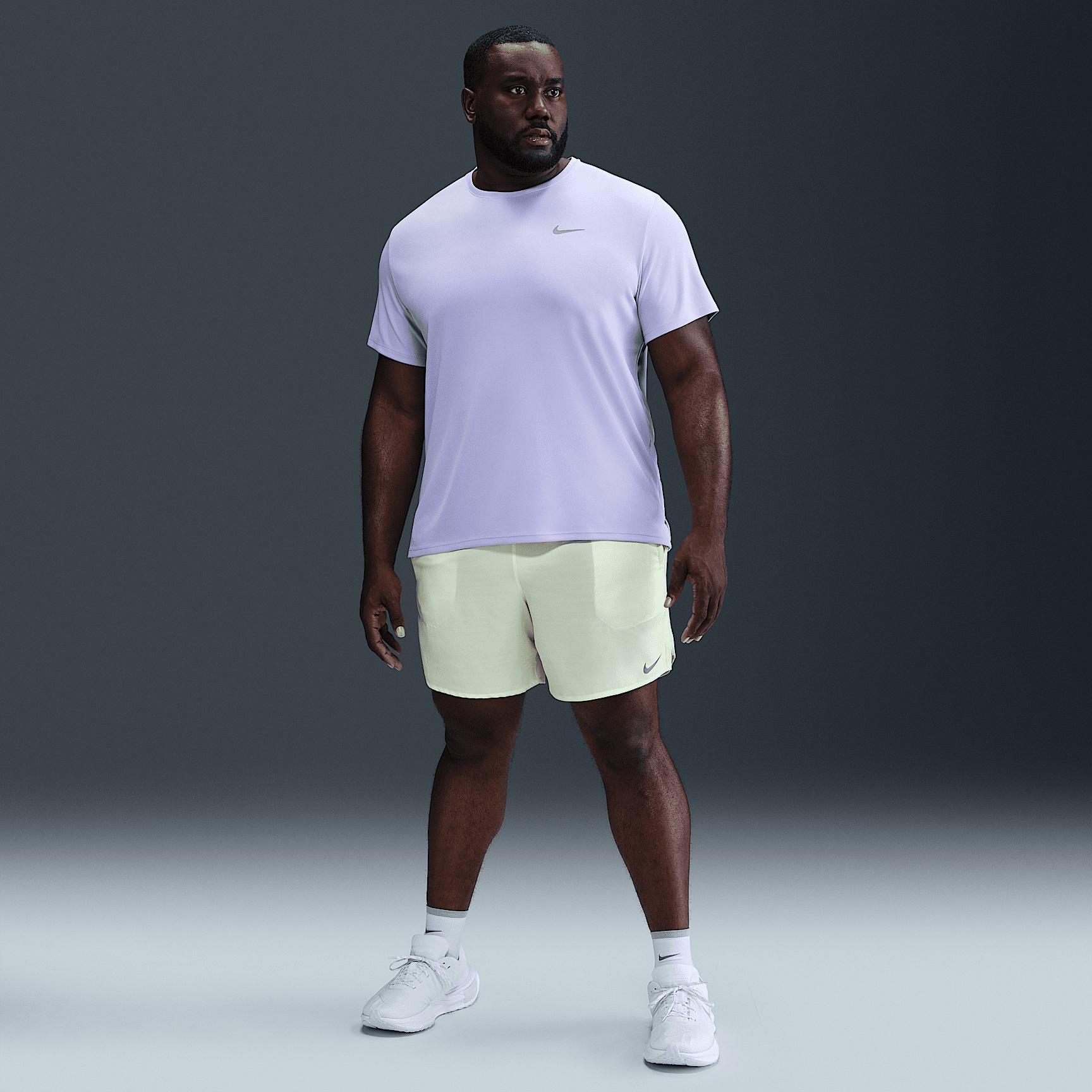 Nike Miler Men's Dri-FIT UV Short-Sleeve Running Top Product Image