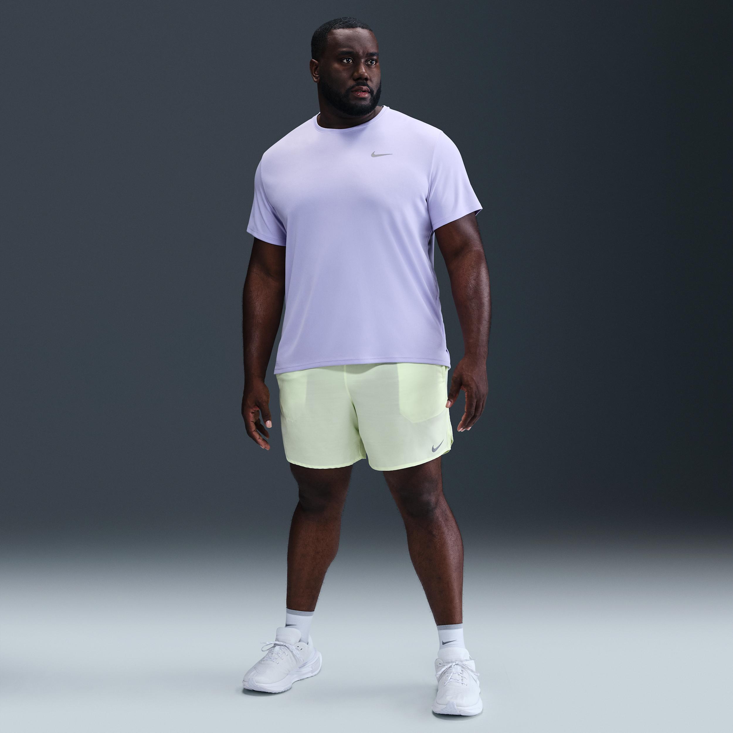 Nike Men's Miler Dri-FIT UV Short-Sleeve Running Top Product Image