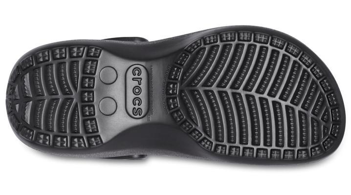 Crocs Classic Women's Platform Clogs, Size: 11, Black Product Image