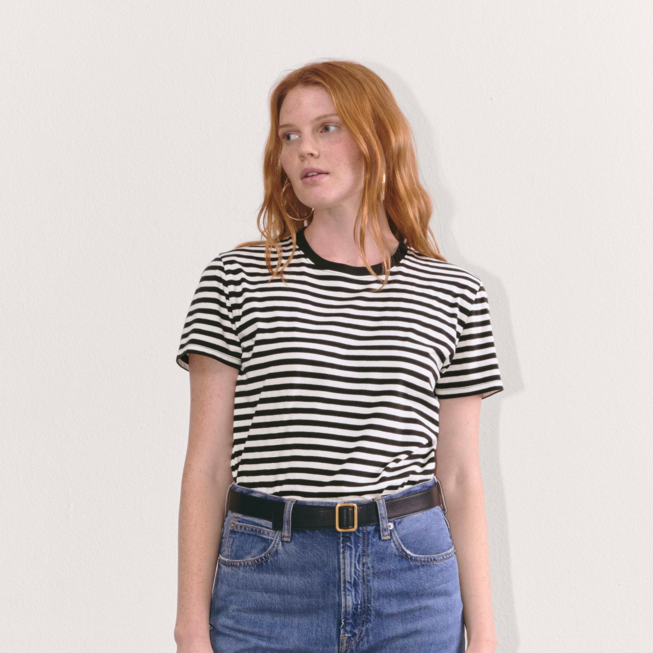 Womens Box-Cut T-Shirt in Essential Cotton by Everlane Product Image