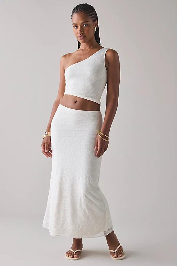 Urban Outfitters UO Harlow Lace Low-Rise Maxi Skirt Womens at Urban Outfitters Product Image