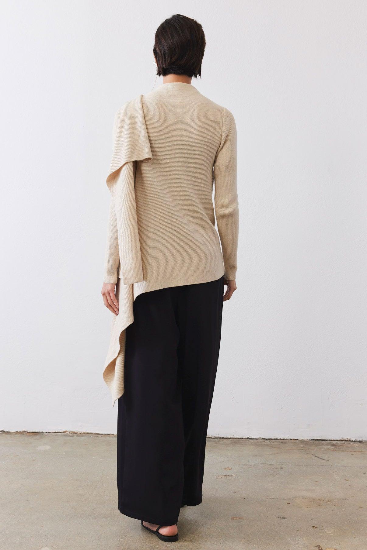 Haven Wrap Ribbed Knit Cardigan Product Image