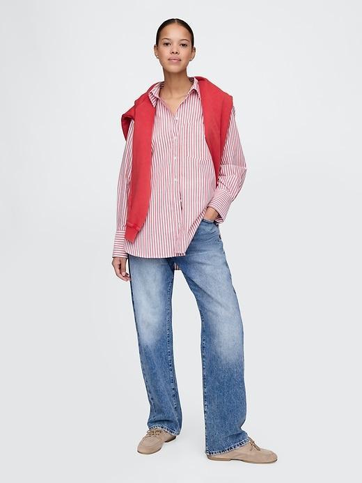 Organic Cotton Oxford Big Shirt Product Image