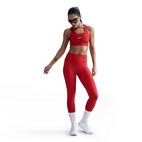 Nike Women's Universa High-Waisted 7/8 Leggings with No Front Seam Product Image