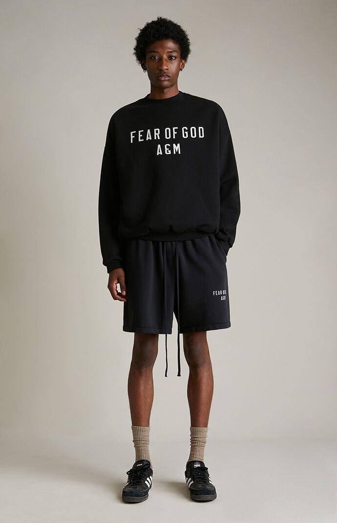 Fear of God Essentials Men's Heavy Fleece Soccer Sweat Shorts - Product Image