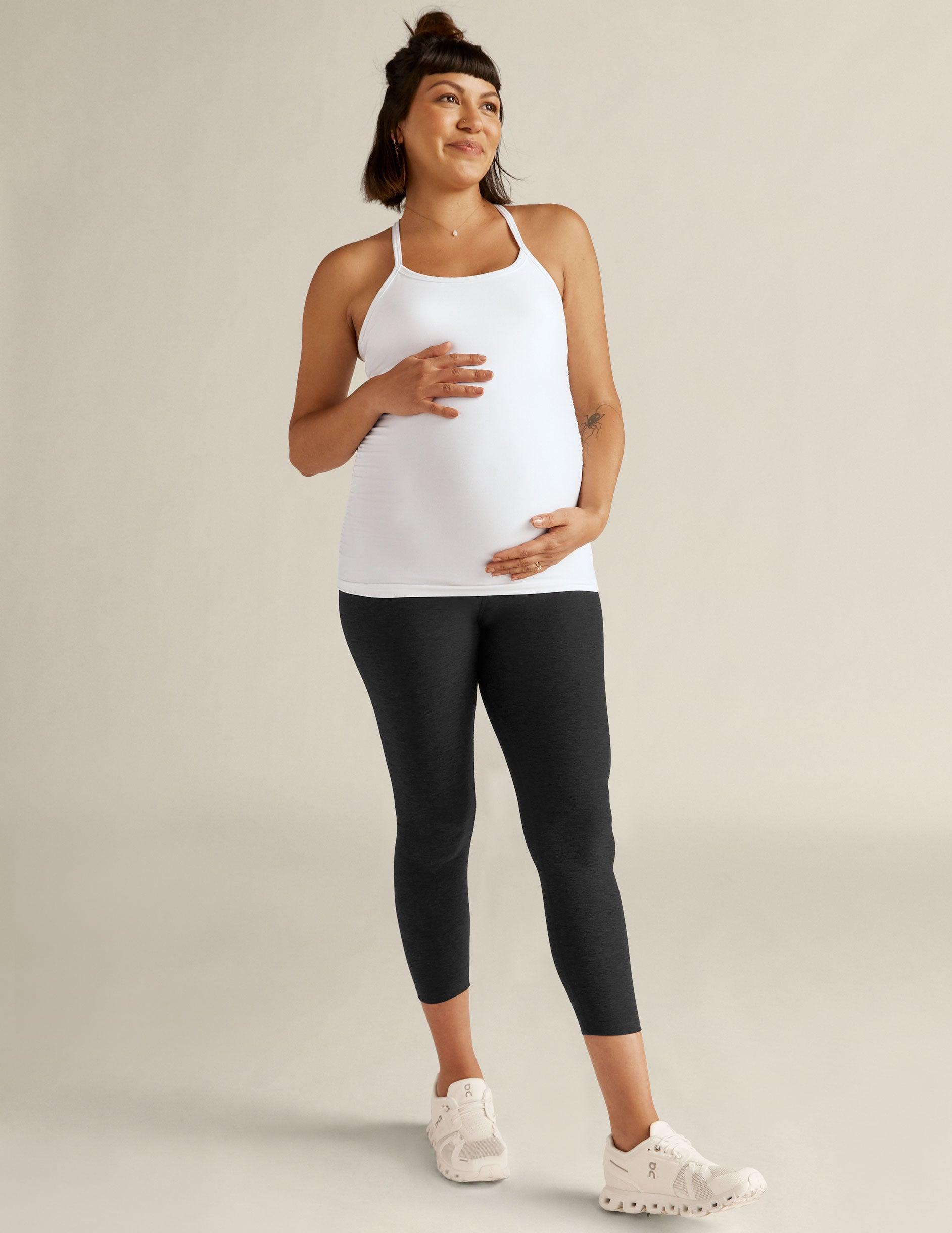 Spacedye Love The Bump Capri Maternity Legging Product Image