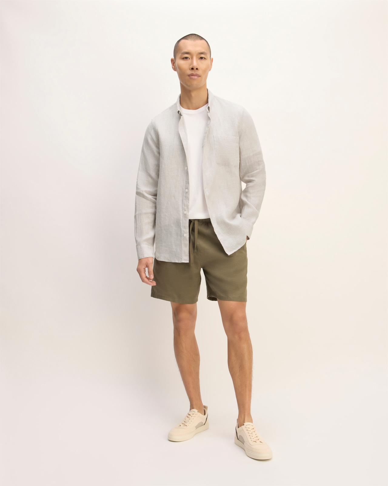 The Classic Shirt in Linen Product Image