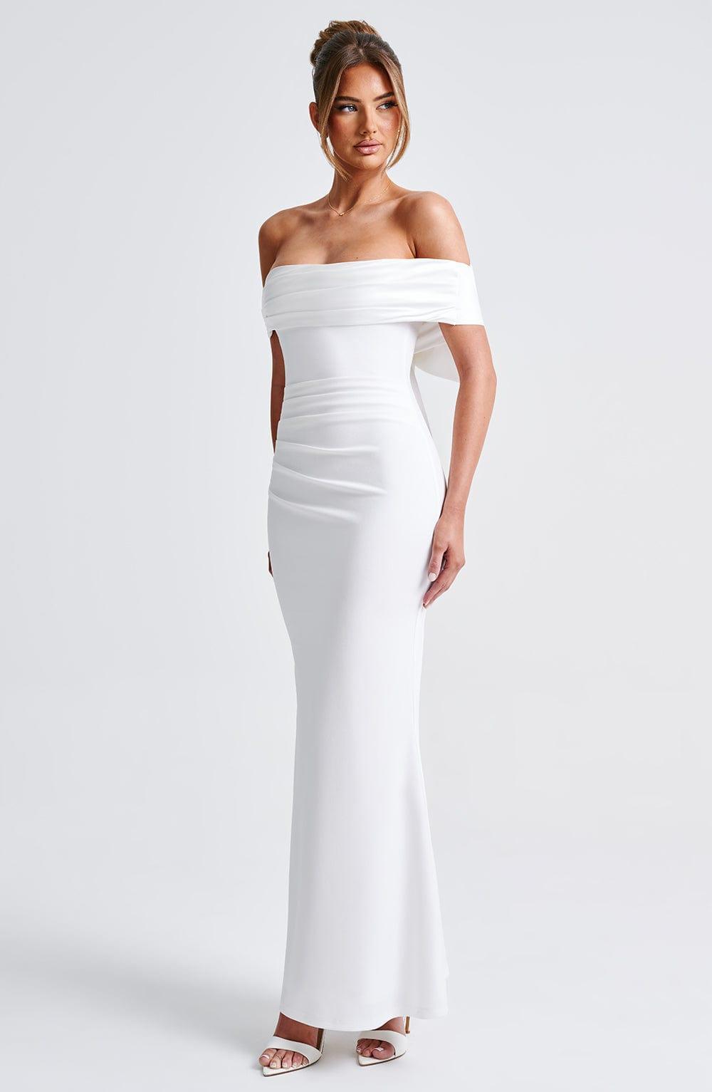Joanna Maxi Dress - Ivory Product Image