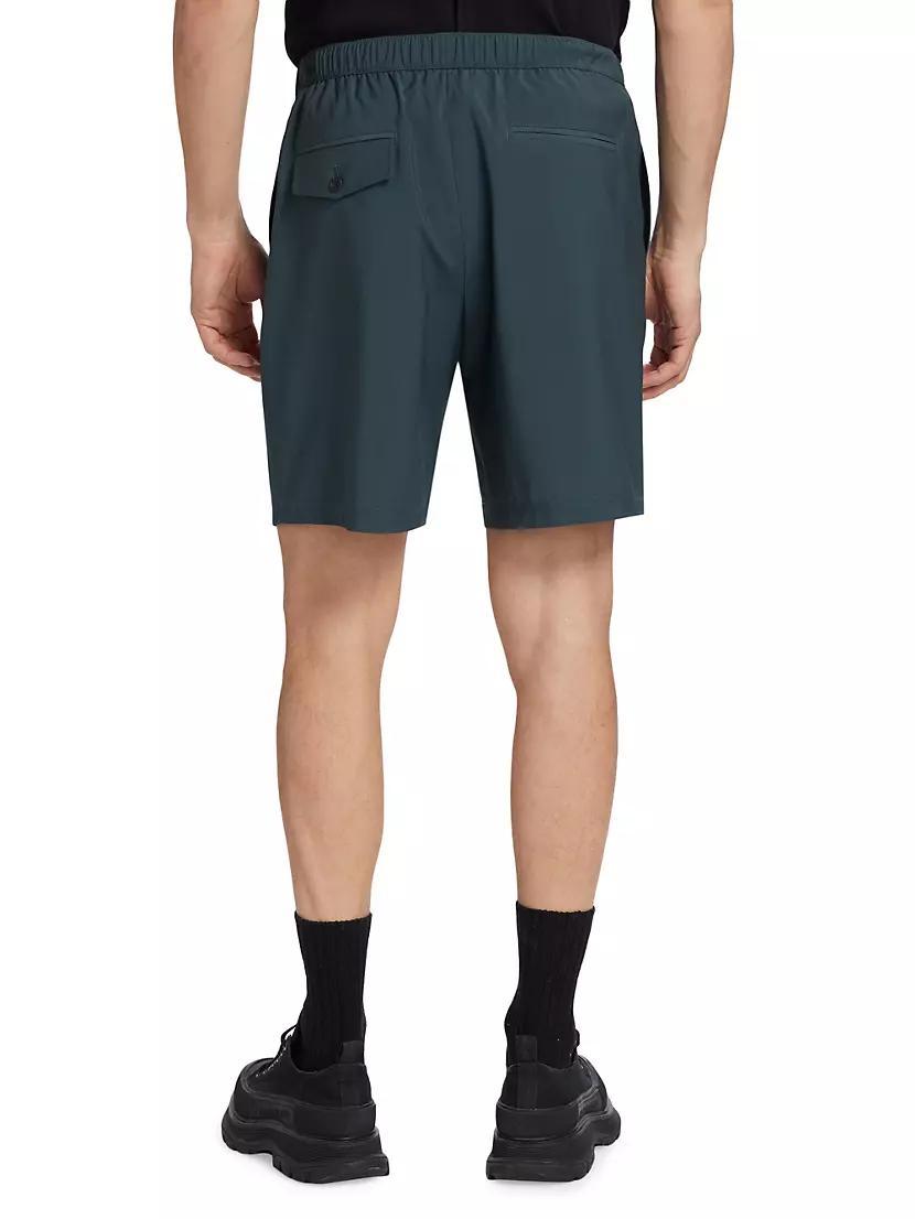 Pintucked Wool-Blend Shorts Product Image