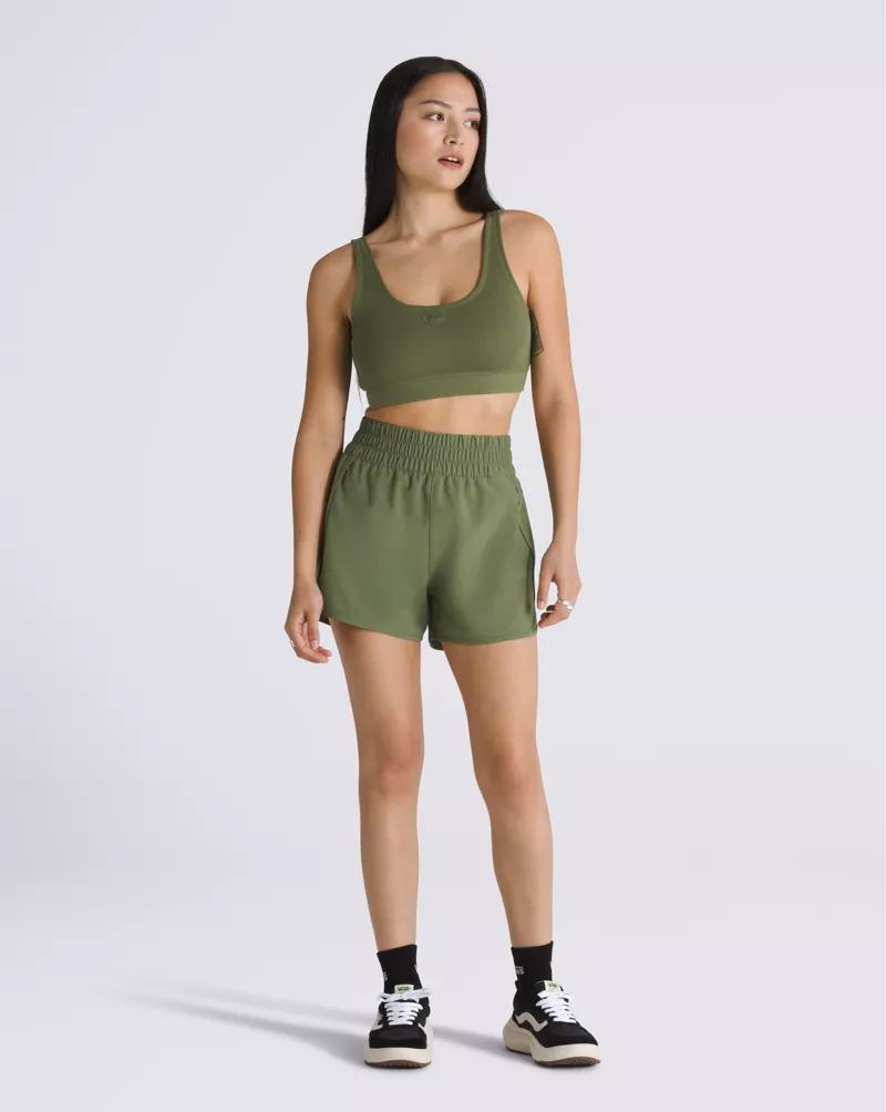 Drop V Ribbed Bralette Product Image