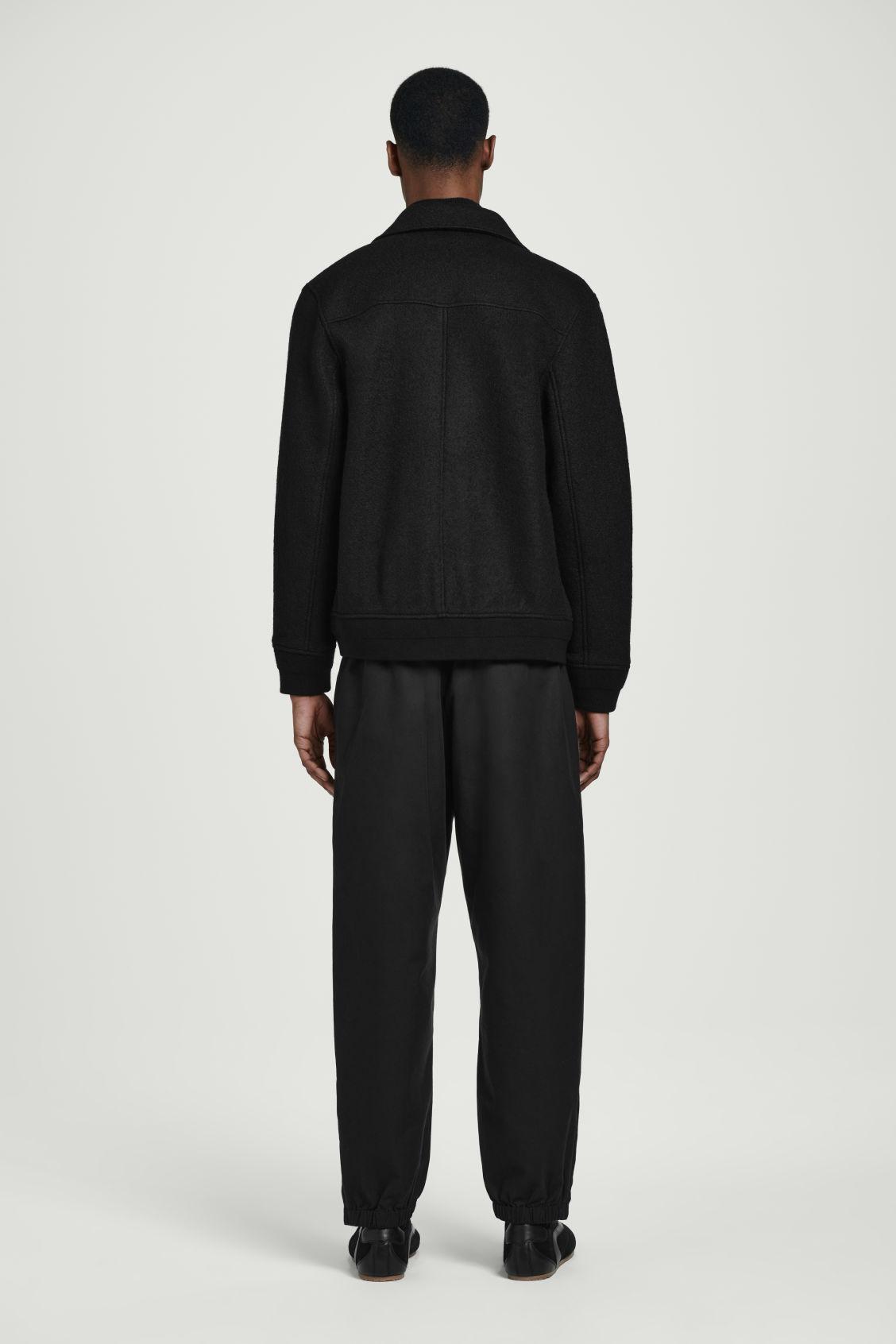 ELASTICATED TAPERED PANTS Product Image