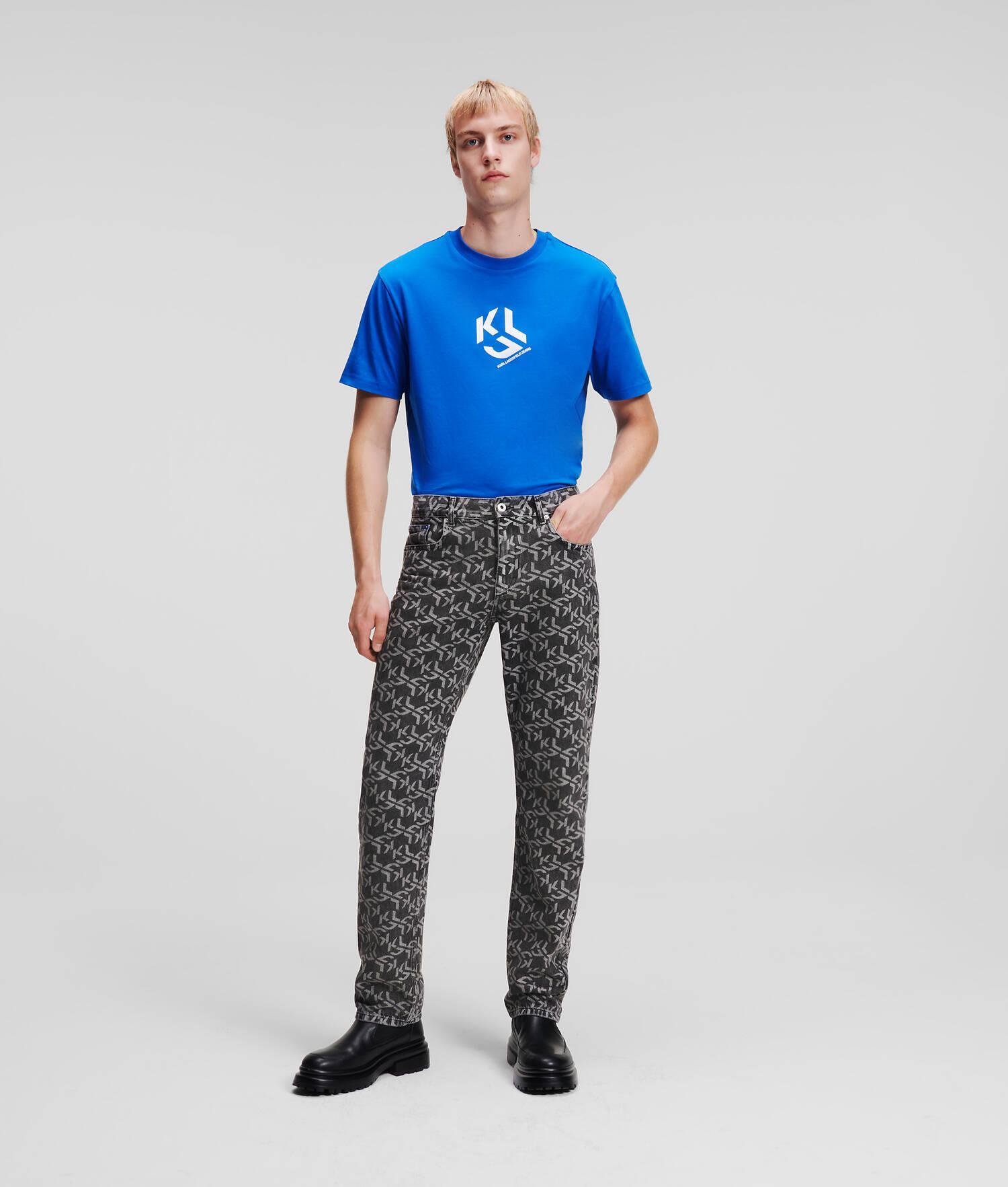 KLJ MONOGRAM STRAIGHT JEANS Product Image