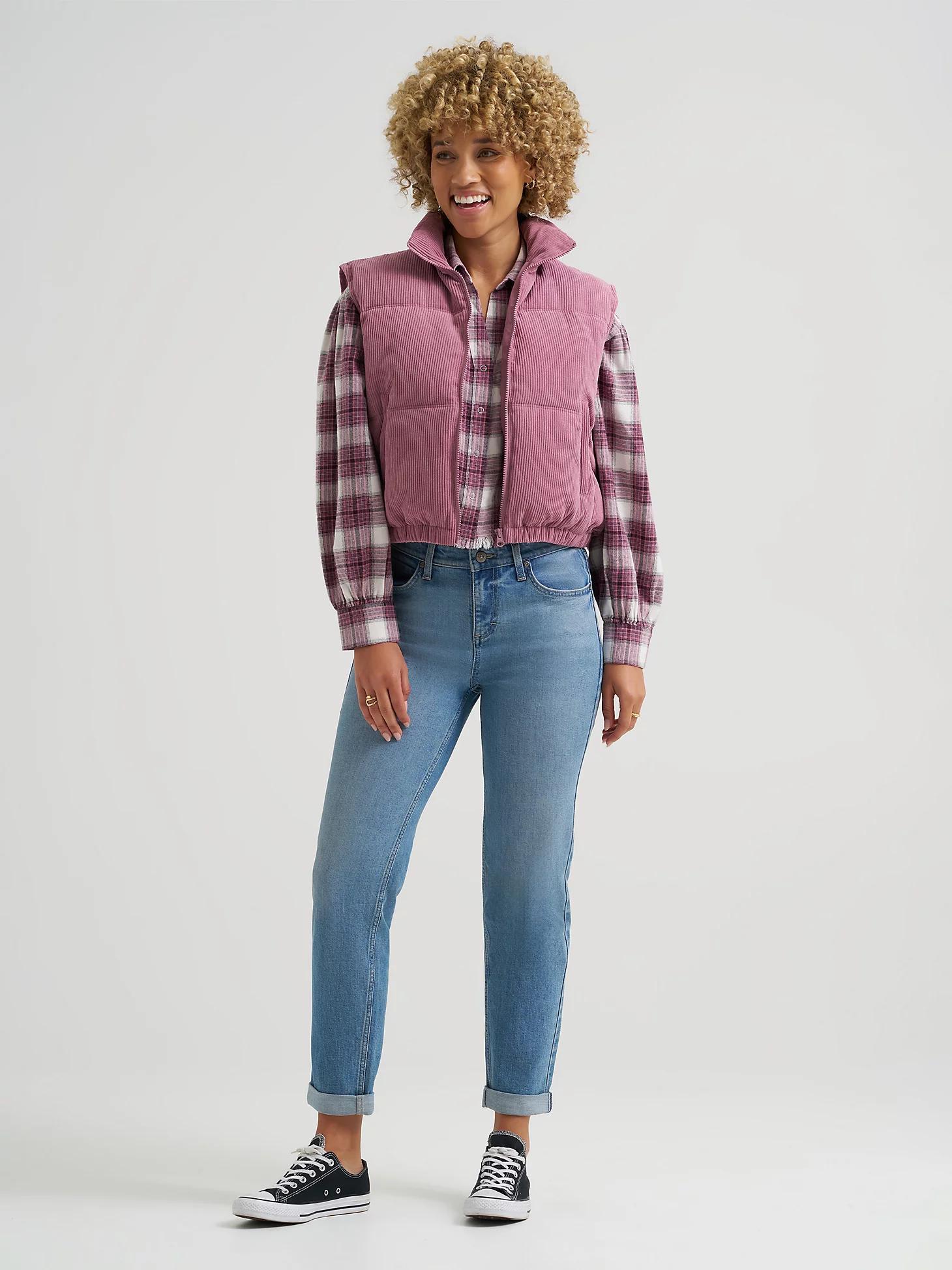 Women's Corduroy Puffer Vest | Women's Jackets & Outerwear | Lee® Product Image