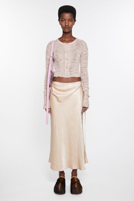 Satin wrap skirt Product Image