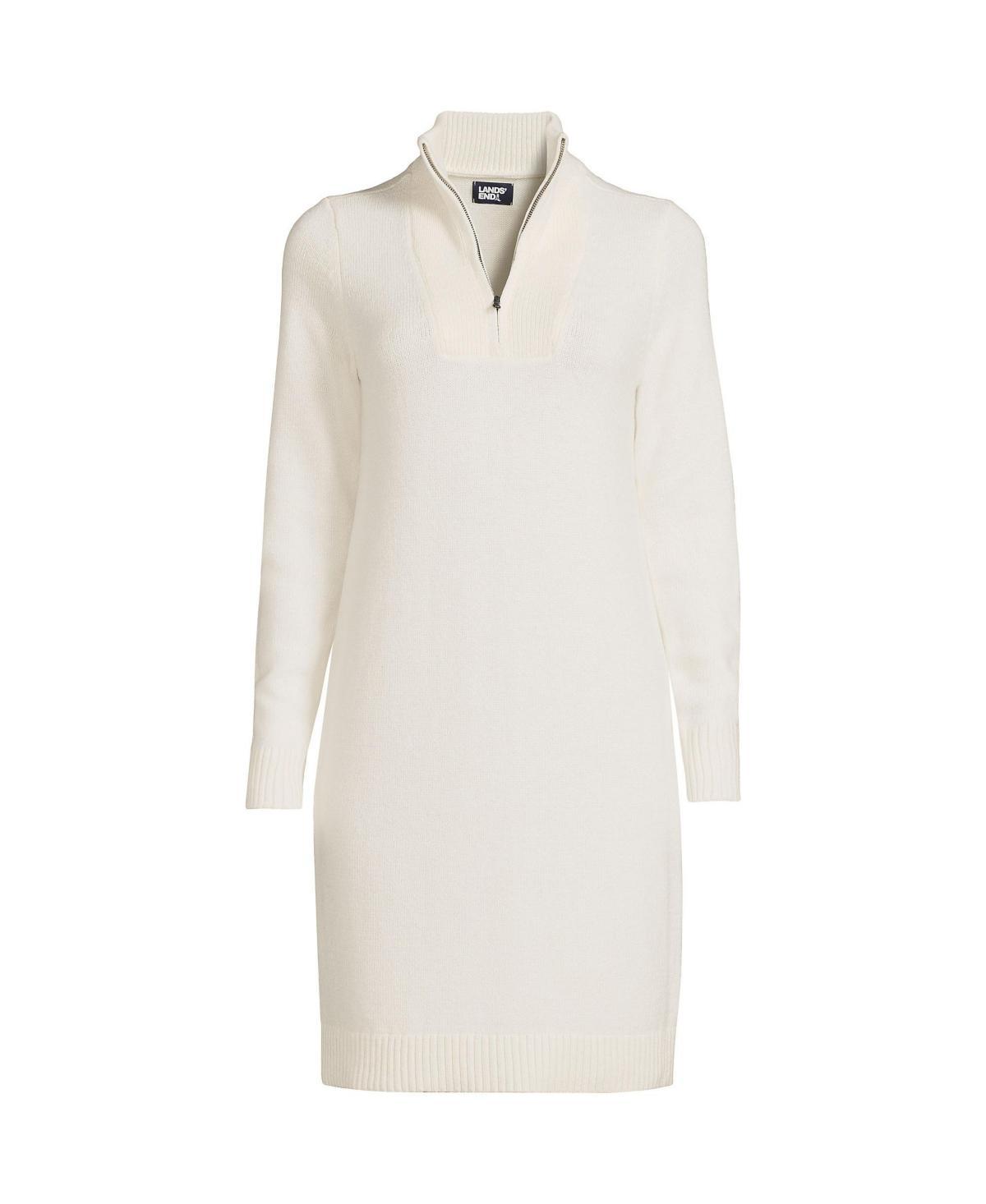 Lands End Womens Cozy Lofty Sweater Dress Product Image