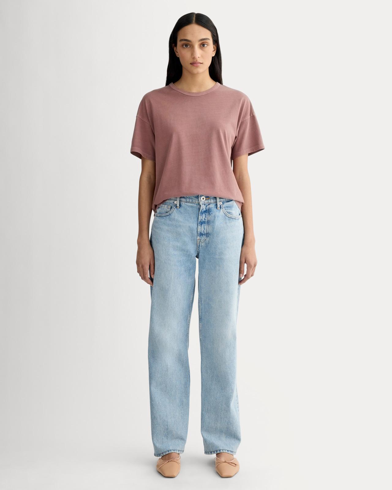 The Boyfriend Tee in Essential Cotton Product Image