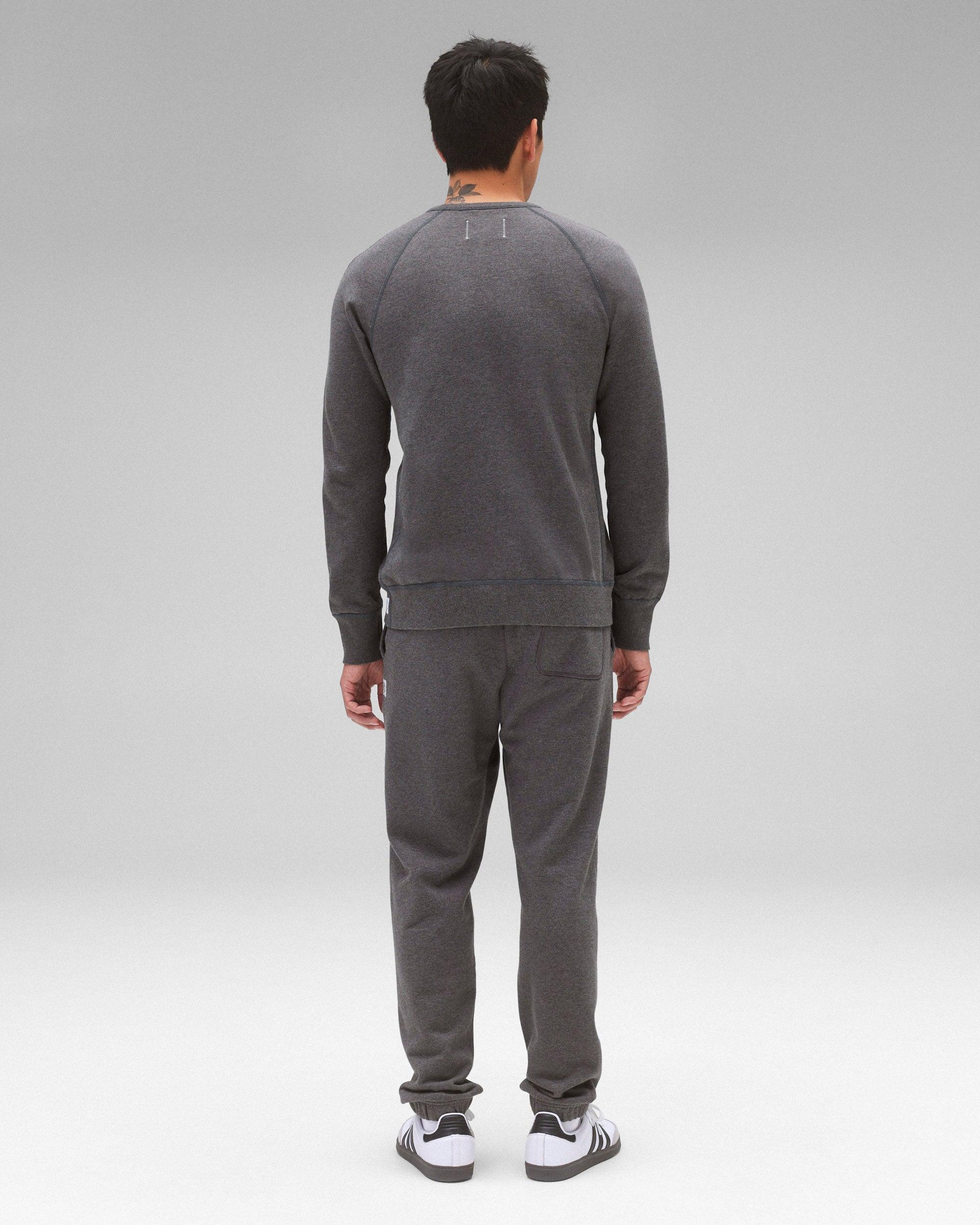 Midweight Terry Slim Crewneck Male Product Image