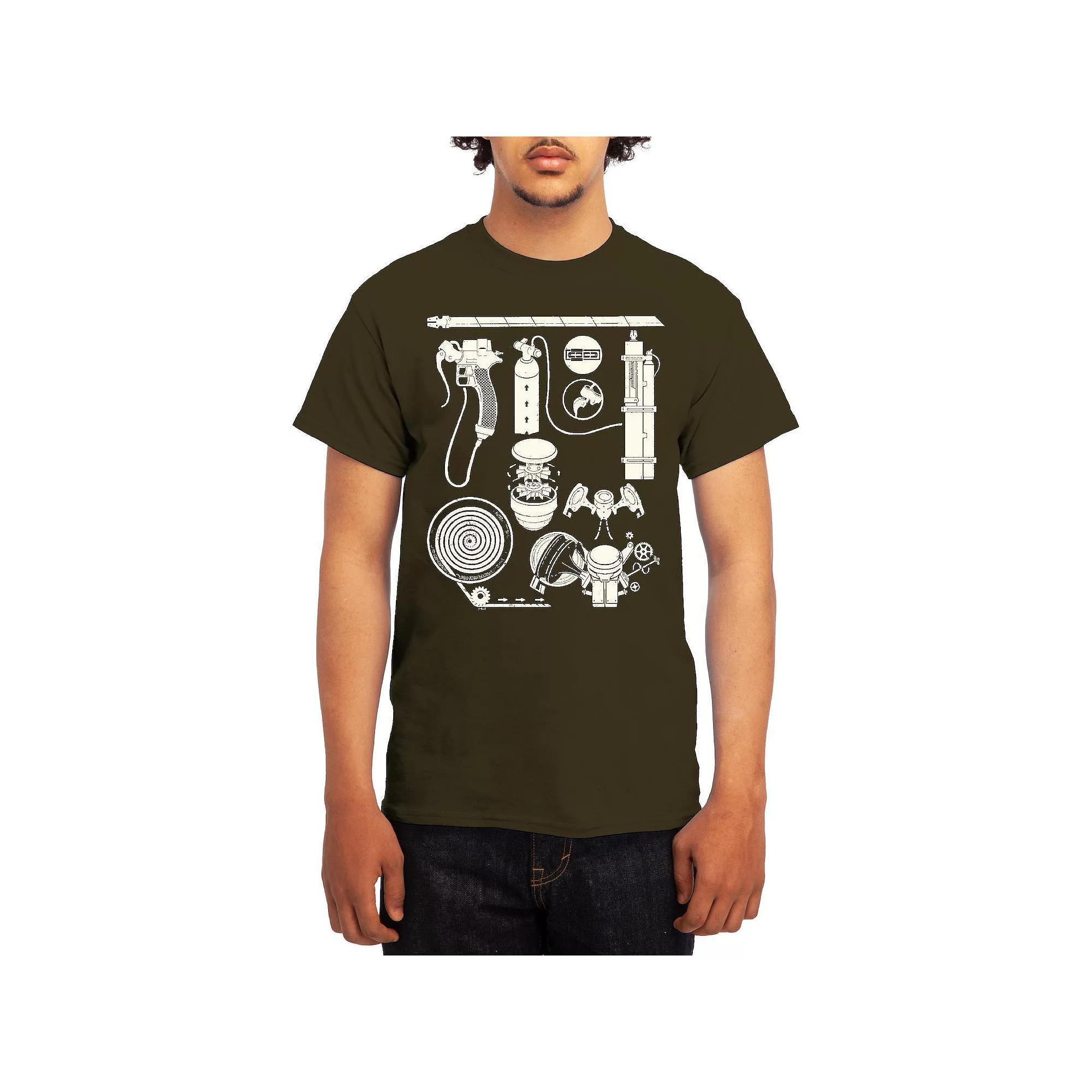 Men's Attack on Titan Ornate Collage Graphic Tee, Boy's, Size: Small, Grey Product Image
