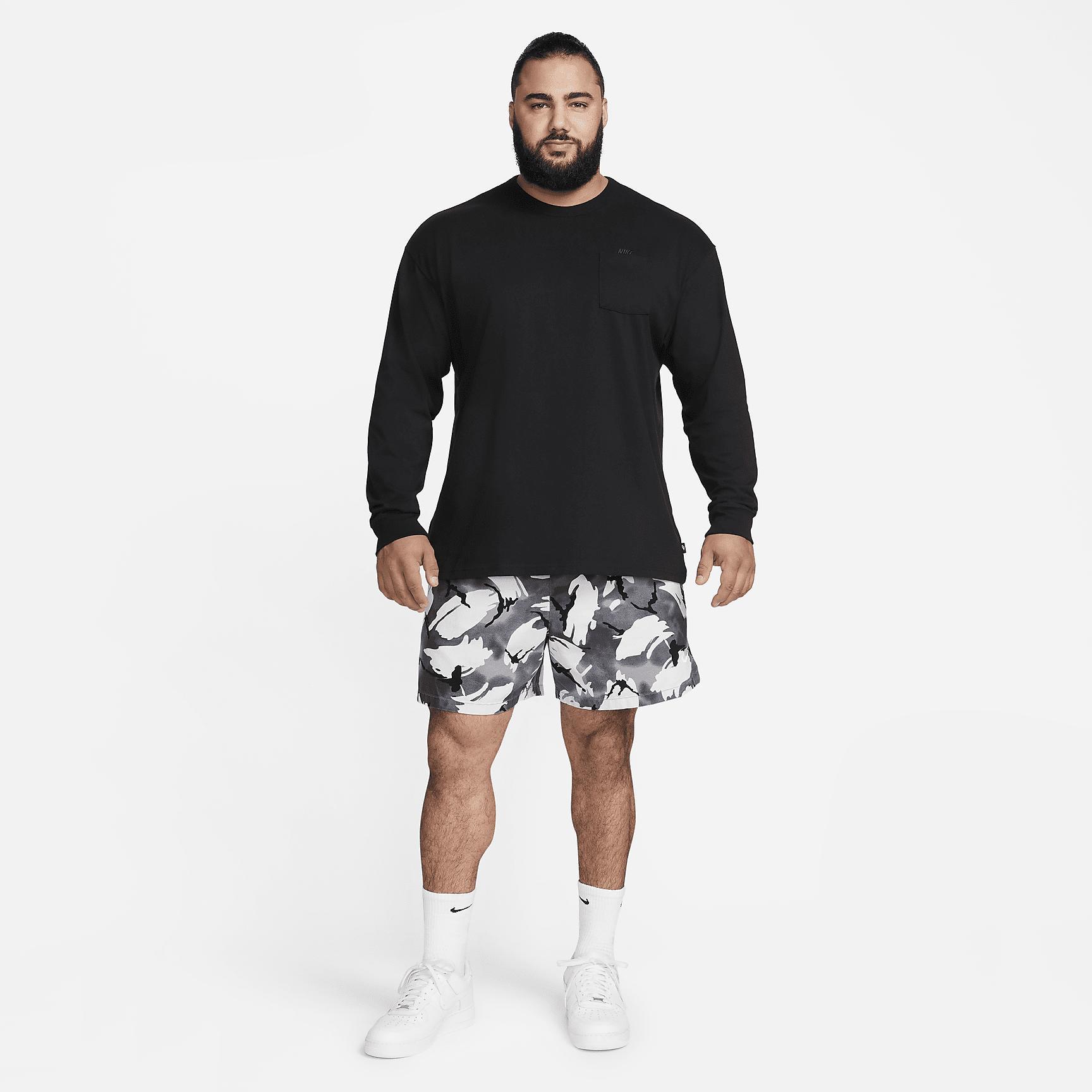 Nike Mens Sportswear Premium Essentials Long-Sleeve Pocket T-Shirt Product Image