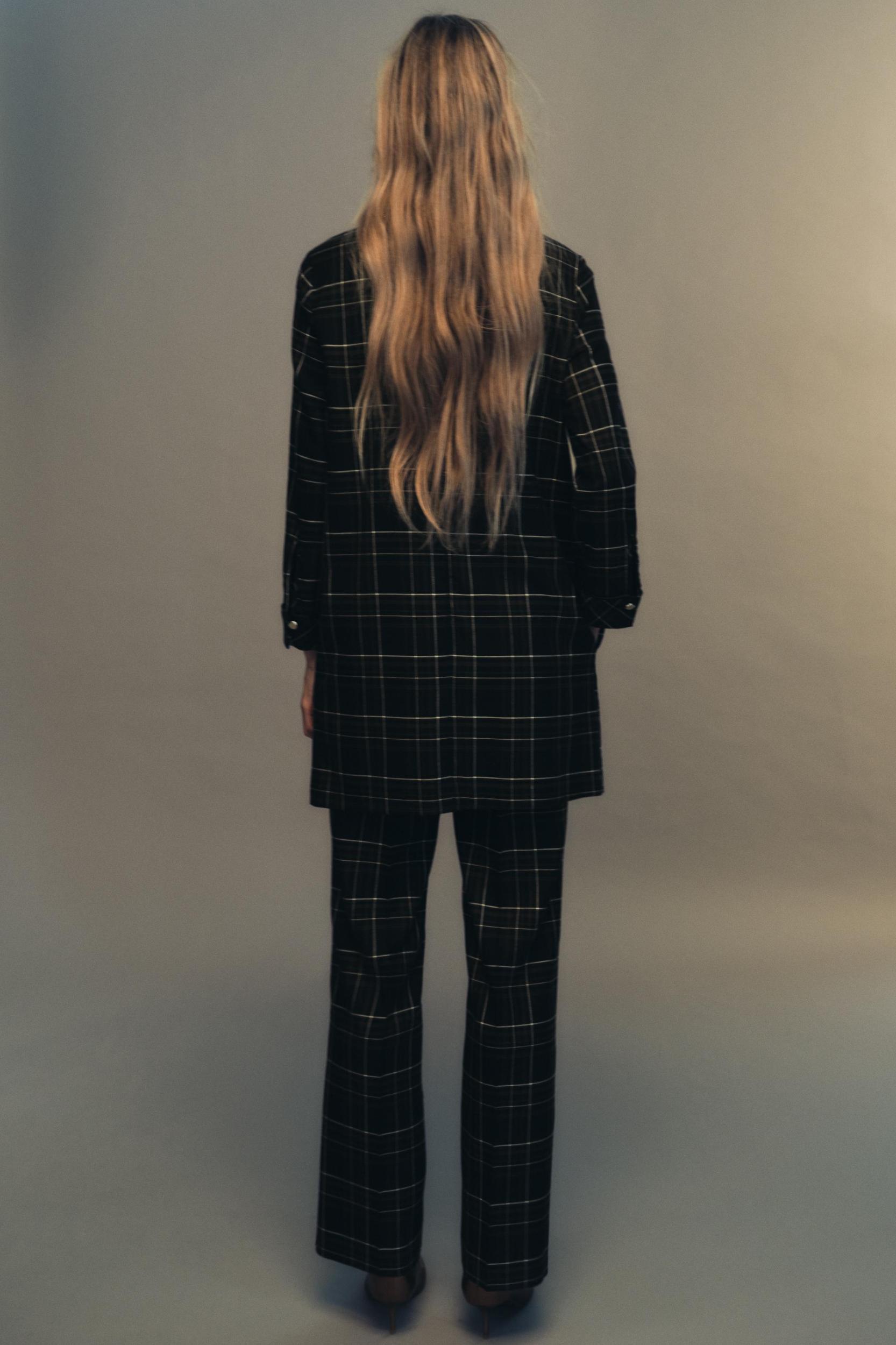 PLAID MINI DRESS Product Image