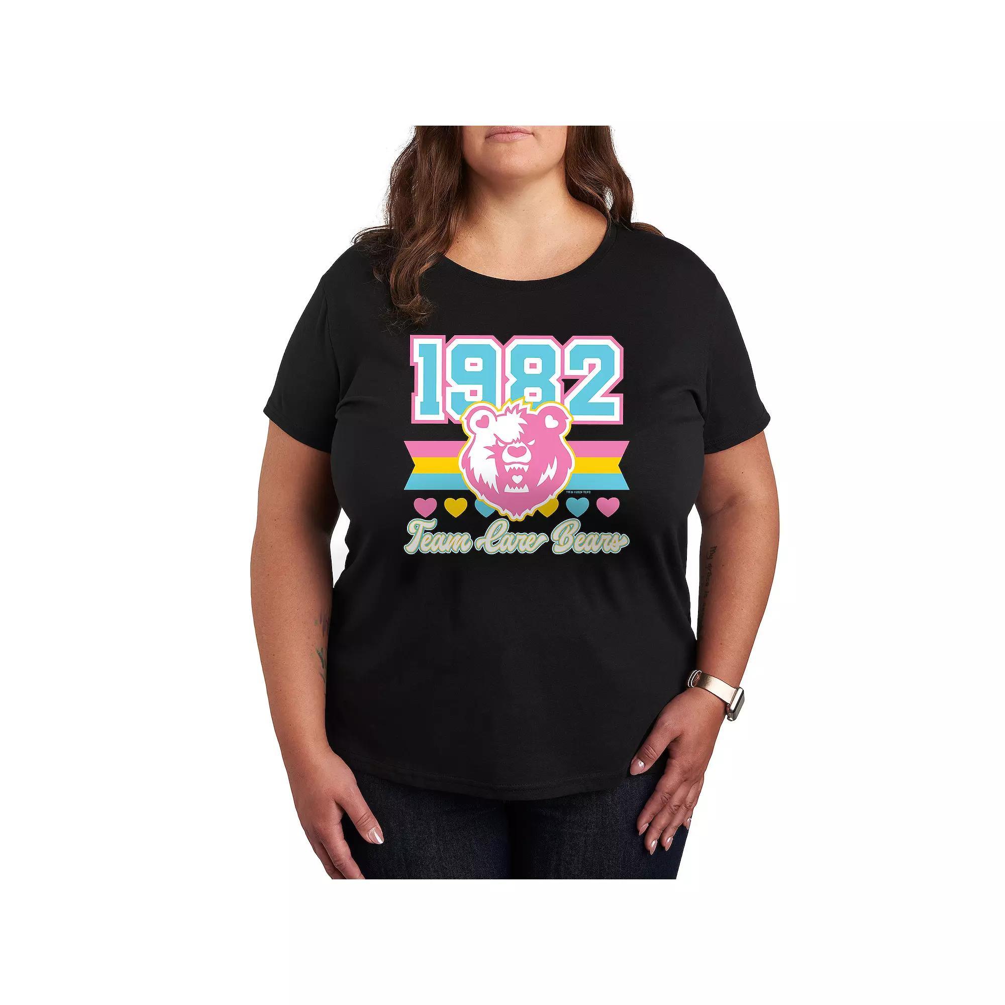Plus Care Bears 1982 Team Graphic Tee, Womens Product Image