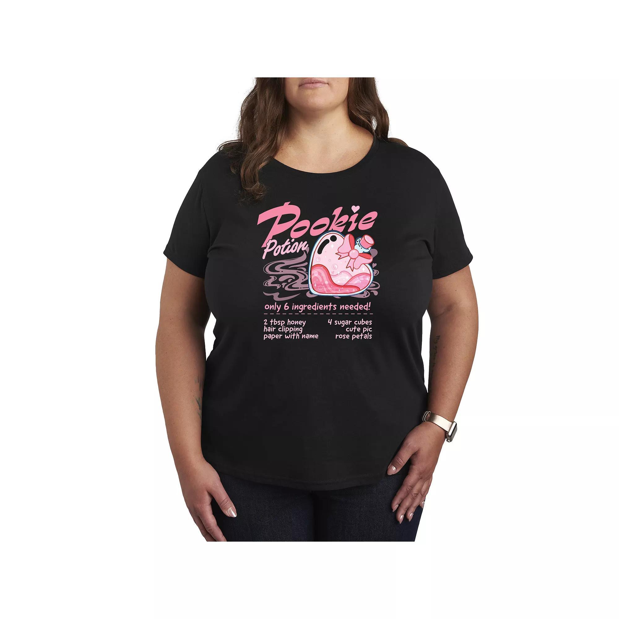 Plus Size Pookie Potion Graphic Tee, Womens Product Image