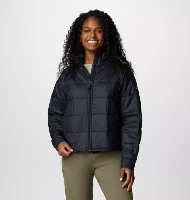 Women's Columbia Sienna Hill Omni-SHIELD™ Quilted Jacket, Size: Small, Black Product Image