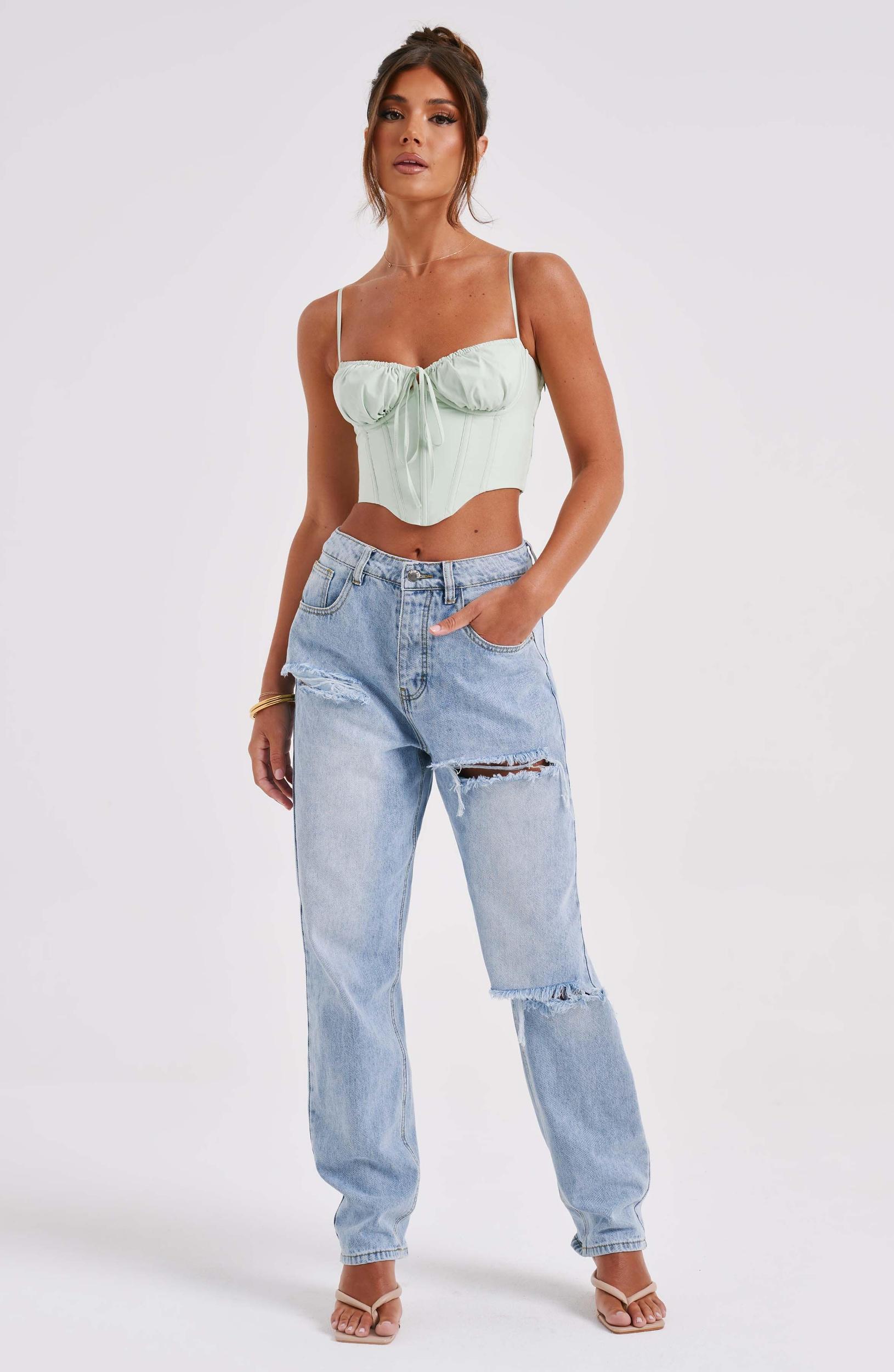 Clara Corset - Sage Product Image