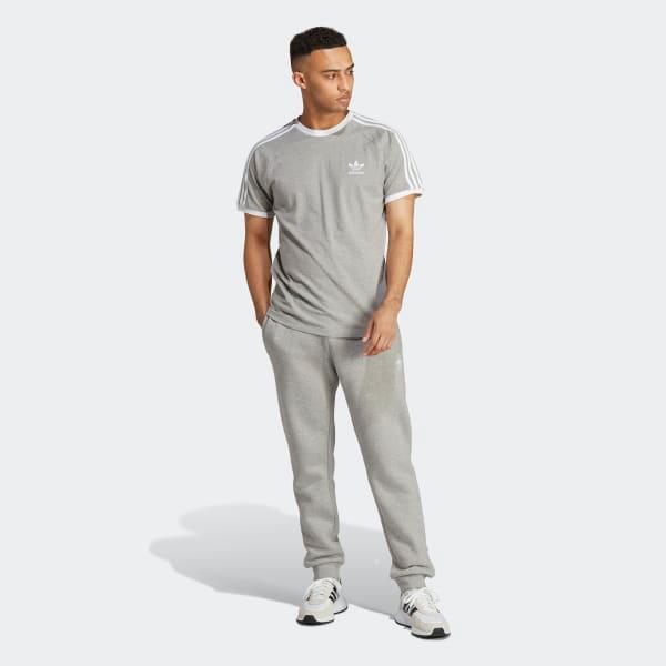 adidas Adicolor Classics 3-Stripes Tee Green S Mens Product Image