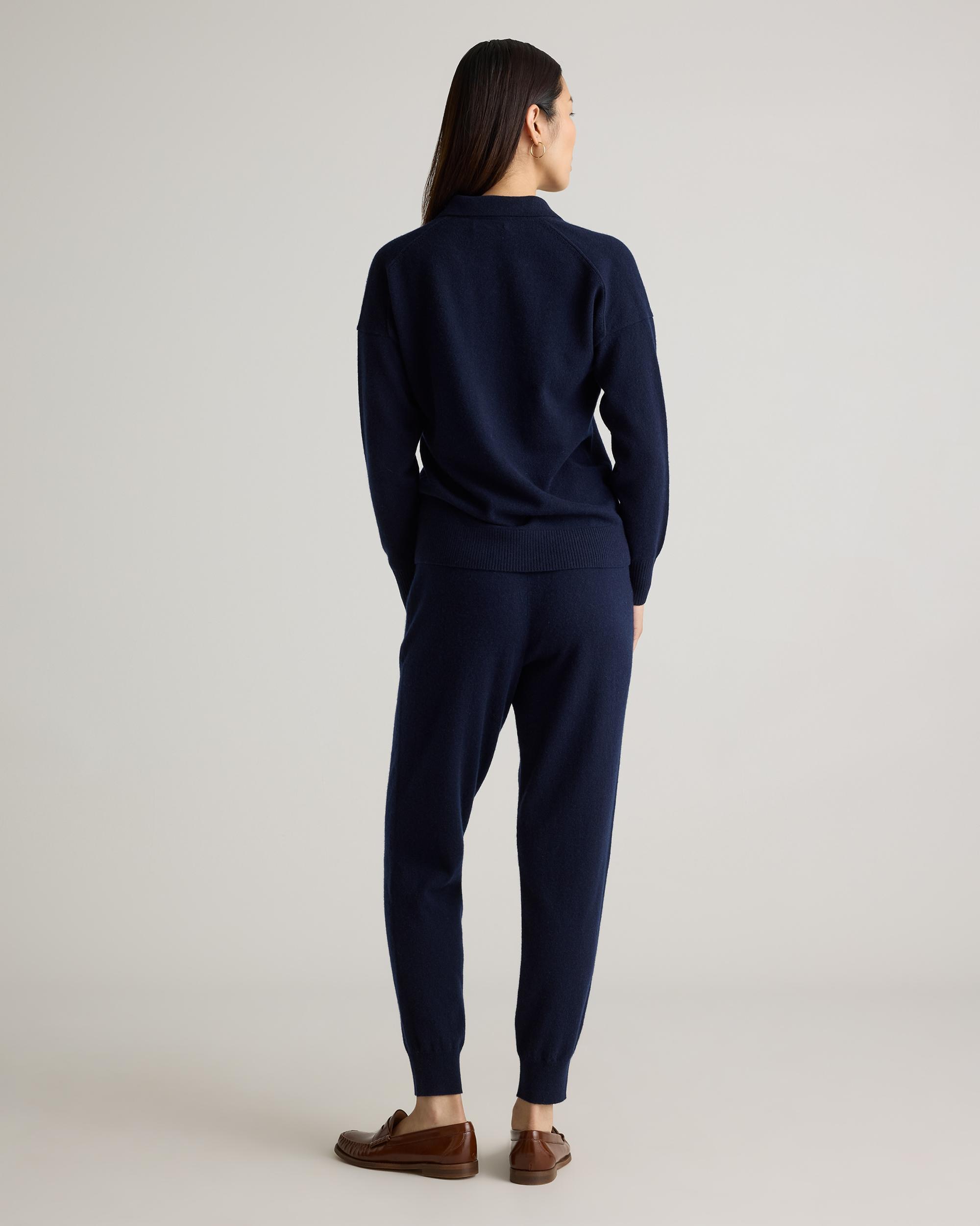 Quince | Women's Mongolian Cashmere Polo Sweater Product Image