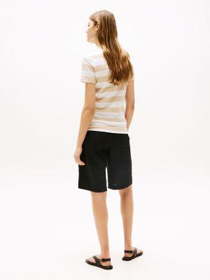 Rugby Stripe Crewneck T-Shirt Product Image