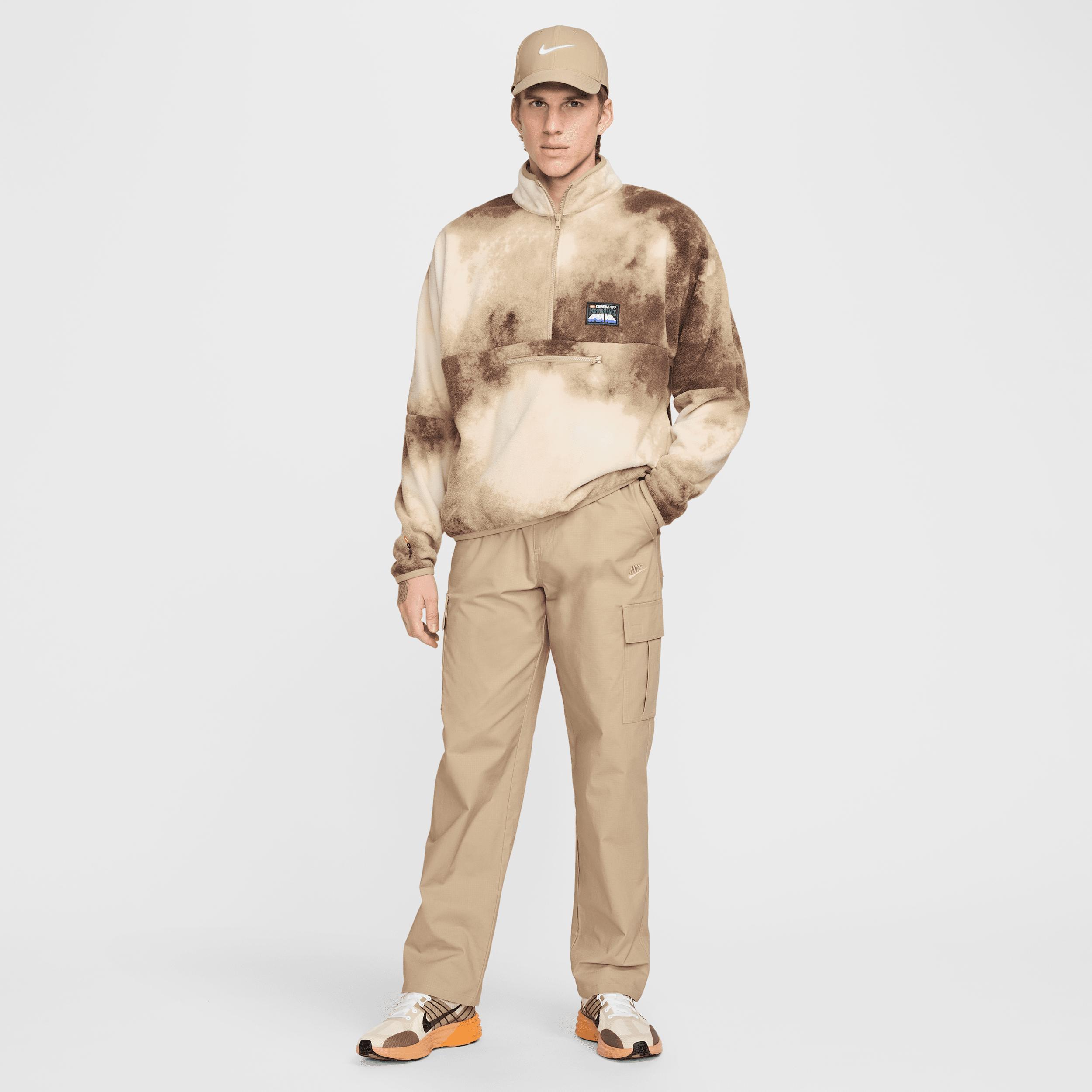 Nike Men's Club 1/2-Zip Pullover Long-Sleeve Top Product Image